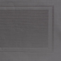 Prestieranie 45x33 cm PVC, jemné pásiky, farba FRAMES šedá