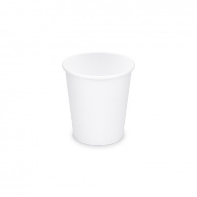Papierový pohár biely Ø73mm 200ml `S: 0,18L/7oz` [50 ks]