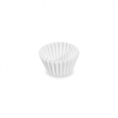 Cukrárenský košíček (PAP) biely Ø20 x 19 mm [1000 ks]