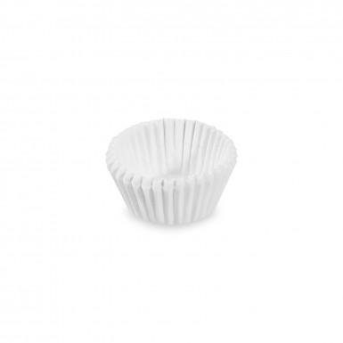 Cukrárenský košíček (PAP) biely Ø26 x 16 mm [1000 ks]
