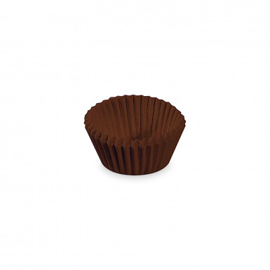Cukrárenský košíček (PAP) hnedý Ø24 x 18 mm [1000 ks]