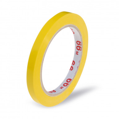 Lepiaca páska (PVC) žltá 9mm x 66m pre zatvárací strojček 67999 [1 ks]