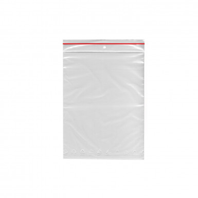 Rýchlouzatváracie vrecko (LDPE) transparentné 8 x 18 cm [1000 ks]