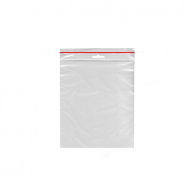 Rýchlouzatváracie vrecko (LDPE) transparentné 12 x 17 cm [1000 ks]