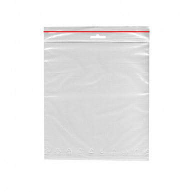 Rýchlouzatváracie vrecko (LDPE) transparentné 25 x 30 cm [1000 ks]