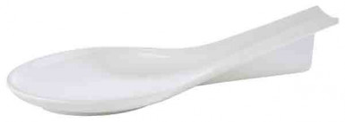 Odkladač naberačky SPOON 26x10,5 cm, výška: 5 cm melamín farba biela