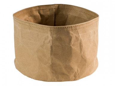 Košík/taška PAPERBAG pečivo Ø 17 cm, výška: 11 cm 70% prírodné vlákno, 30% syntetická živica