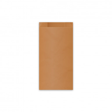 Papierové vrecko (FSC Mix) s bočným skladom hnedé 12+5 x 24 cm `1kg` [100 ks]