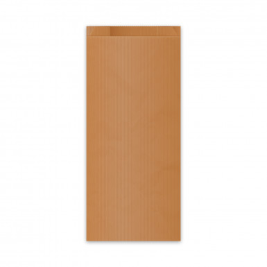 Papierové vrecko (FSC Mix) s bočným skladom hnedé 14+7 x 32 cm `2kg` [100 ks]