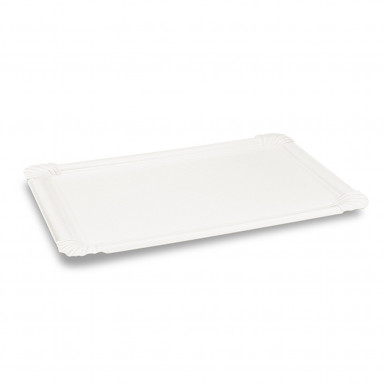 Papierová tácka (FSC Mix) biela 16 x 22,5 cm [10 ks]