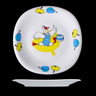 Tanier BABY PORCELAN GABI 21 cm plytký dekor X8389