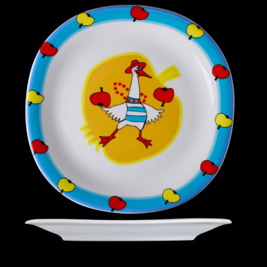 Tanier BABY PORCELAN GABI 23,5 cm plytký dekor X8389