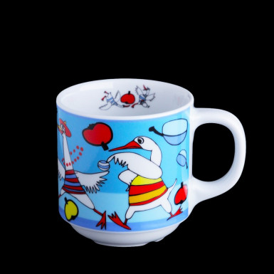Hrnček BABY PORCELAN GABI 8 cm/0,3 l, farba dekor X8389