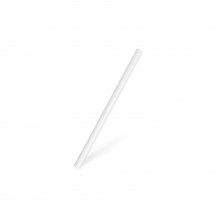 Slamka papierová biela `JUMBO` Ø8mm x 15cm [100 ks]
