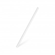 Slamka papierová biela `JUMBO` Ø8mm x 20cm [100 ks]