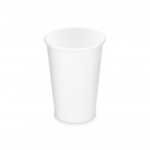 Papierový pohár biely Ø80mm 330ml `ML: 0,3L/10oz` [50 ks]