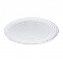 Papierový tanier (PAP-Recy) hlboký biely Ø32cm [50 ks]