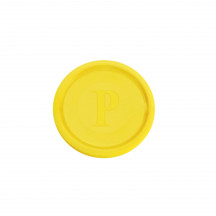 Žetón (PS) žltý Ø23mm [100 ks]