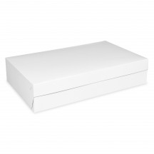 Krabica na rolády (PAP) biela 45 x 30 x 10 cm [50 ks]