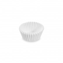 Cukrárenský košíček (PAP) biely Ø28 x 16 mm [1000 ks]