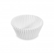 Cukrárenský košíček (PAP) biely Ø40 x 24 mm [1000 ks]