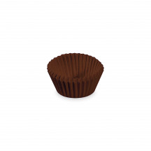 Cukrárenský košíček (PAP) hnedý Ø24 x 18 mm [1000 ks]