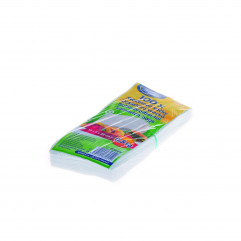 Papierové vrecko (FSC Mix) s bočným skladom biele 10+5 x 22 cm `0,5kg` [100 ks]