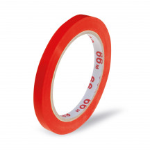 Lepiaca páska (PVC) červená 9mm x 66m pre zatvárací strojček 67999 [1 ks]