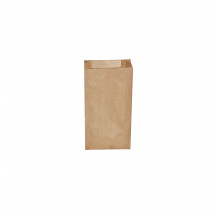 Papierové vrecko s bočným skladom hnedé 10+5 x 22 cm `0,5kg` [500 ks]