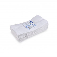 Papierové vrecko (PAP/PE) 2vrstvé nepremastiteľné biele 13+8 x 28 cm `1/1` [100 ks]