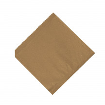 Papierové vrecko hnedé 16 x 16 cm na burger/kebap [500 ks]