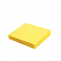 Obrúsok (PAP FSC Mix) 3vrstvý žltý 33 x 33 cm [20 ks]