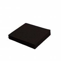 Obrúsok (PAP FSC Mix) 2vrstvý čierny 24 x 24 cm [250 ks]