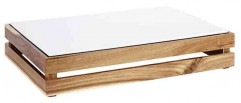Prepravka SUPERBOX GN 1/1 55,5x35 cm, výška: 10,5 cm drevo agát