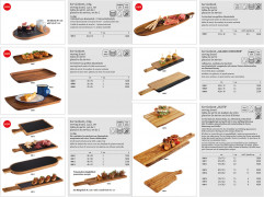 Doska AKAZIE bridlica 30,5x13 cm, výška: 1,5 cm, rúčka: 10 cm drevo agát, bridlica