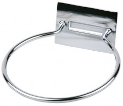 Kruh k bufetovému rámu-rebríku LITTLE cca.Ø 14 cm pochrómovaný kov