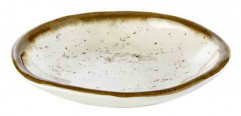 Miska STONE ART Ø 15,5 cm, výška: 2,5 cm melamín vnútro: dekor, farba biela