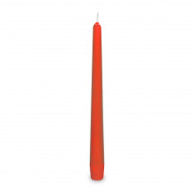 Sviečka kónická červená Ø23 x 245 mm [10 ks]