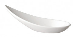 Lyžica párty MING HING 11x4,5 cm, výška: 4 cm melamín farba biela