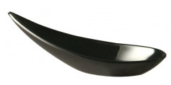 Lyžica párty MING HING 11x4,5 cm, výška: 4 cm melamín farba čierna