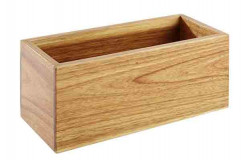 Box Table Caddy dochucovač 23x10 cm, výška: 10 cm, vnútro: 21,5x8 cm drevo agát
