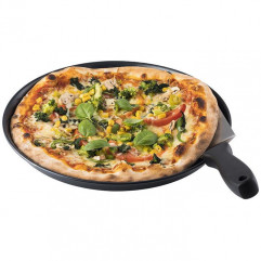 Plech pizza Ø 32 cm horný, 30,3 cm dolný, výška 2,5 cm plech