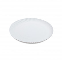 Papierový tanier hlboký biely Ø28cm [50 ks]