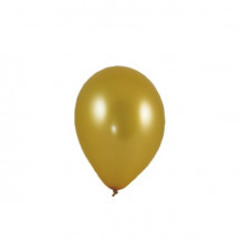 Nafukovací balónik zlatý Ø25cm `M` [100 ks]
