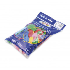 Nafukovací balónik farebný mix Ø30cm `L` [100 ks]