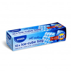 Vrecko na ľad (LDPE) samozatváracie pre 24 kociek [10 ks]
