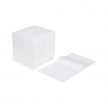 Toaletný papier (FSC Mix) skladaný 2vrstvý biely 10,5 x 21 cm [9000 ks]