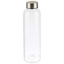 Fľaša na pitie To Go To Go Ø 6,5 cm, výška: 23,5 cm, 0,55 l, sklo/nerez