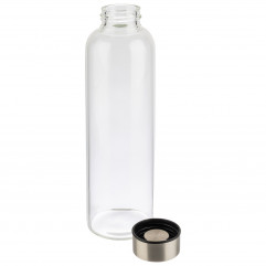 Fľaša na pitie To Go To Go Ø 6,5 cm, výška: 23,5 cm, 0,55 l, sklo/nerez