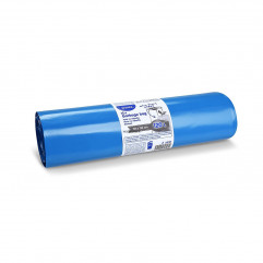 Vrece na odpadky (LDPE) extra-silné modré 70 x 110 cm 120L [15 ks]